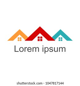 House logo.modern design.vector illustration