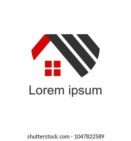 House logo.modern design.vector illustration