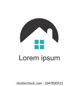 House logo.modern design.vector illustration