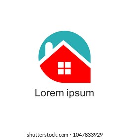 House logo.modern design.vector illustration