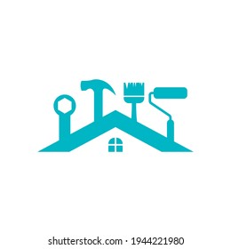 Icono de mantenimiento de la casa plantilla de diseño de vector ilustración