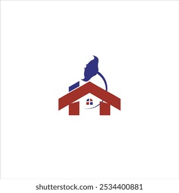 House Manta logo in red and blue