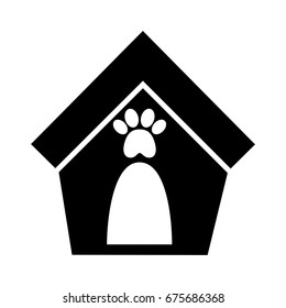 house mascot isolated icon