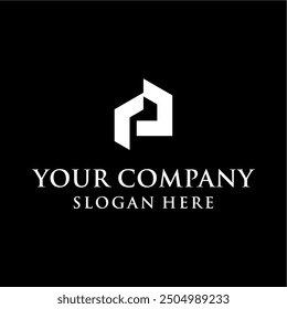 house monogram logo concept, clean, modern, strong.