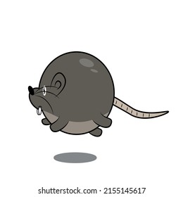 House Mouse - Illustration Isolated on White Background.eps