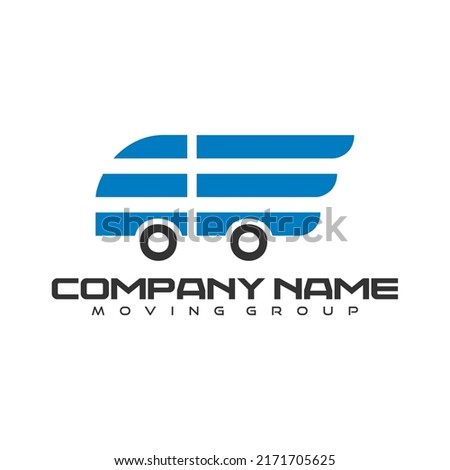 House Mover Logo Template Design Vector