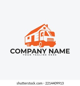 House Movers logo Design Template 