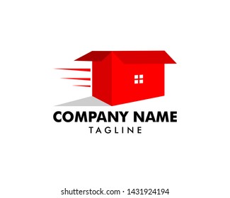 House Moving Logo Design Template