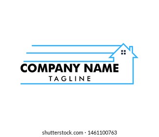 House Moving Logo Design Template