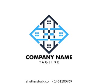 House Moving Logo Design Template