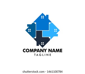 House Moving Logo Design Template