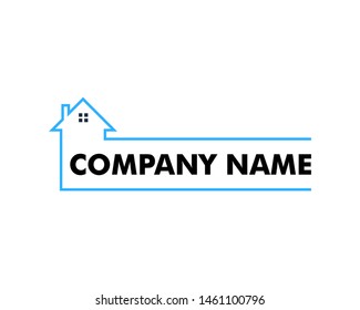 House Moving Logo Design Template Stock Vector (Royalty Free ...