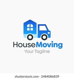 House Moving Logo Vector Template Design. Good for Business, Startup, Agency, and Organization