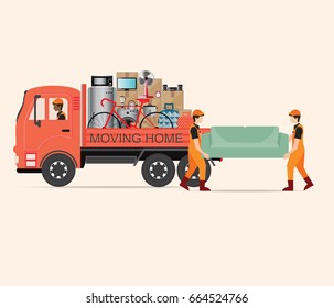 House Moving Truck Images Stock Photos Vectors Shutterstock