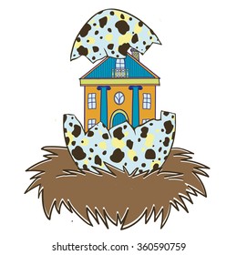house in the nest