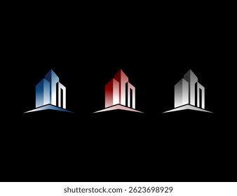 house in the night sky