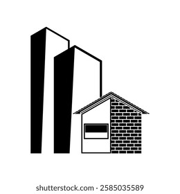 House and office building design