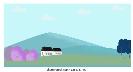 house the hill flat