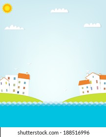 casa en el lago