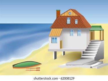 The house on the sea