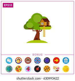 House on Tree for Kids Icon