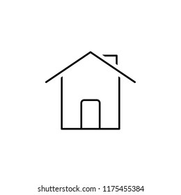 house outline icon