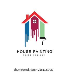 House Paint Logo Design for brand