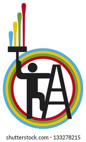 house painter icon