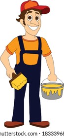 House Painter Standing