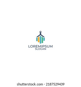 House Painting Logo ,City Paint Logo,artistic logo