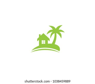 House palm logo