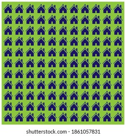 house pattern vector design texture abstract background