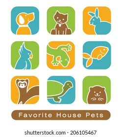 House Pet Icons