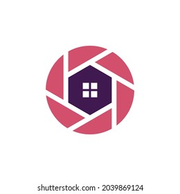 Vorlage für Vektorgrafik-Logo im Haus