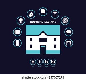 house pictograms