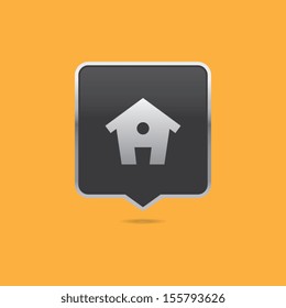 House Pin Label Icon