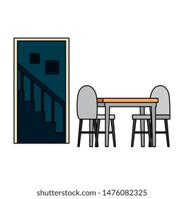 house place dinning room scene