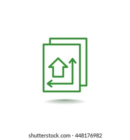 House plan Icon Vector.
