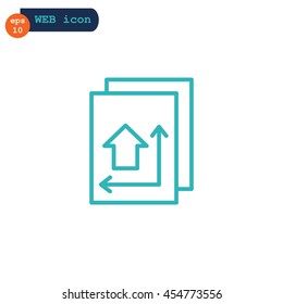House plan Icon Vector.