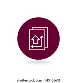 House plan Icon Vector.