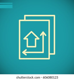 House plan Icon Vector.