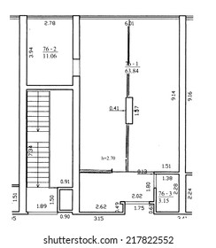 House plan / scheme. Vector illustration