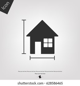 House plan vector icon