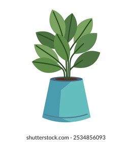 house plant decoration icon isolated