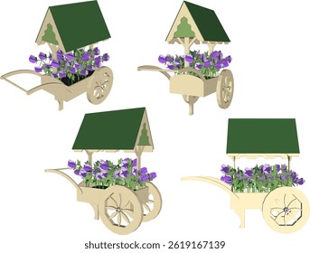 house plant design illustration vector sketch for home garden interior ornamental plants