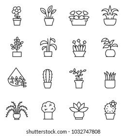 Download Houseplant Icons Free Vector Download Png Svg Gif