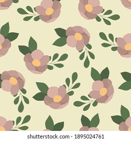 House Plants pattern. Indoor Plants Planner Elements. Abstract seamless pattern. Houseplant background. Floral