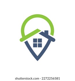 House point logo images illustration design