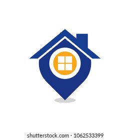 House Position Logo Icon Design
