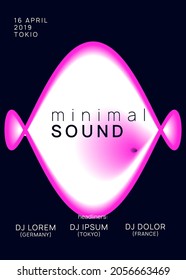 House Poster. Memphis Pattern For Invitation Shape. Trendy Disco Banner. Neon And Exhibition Vector. Jazz Art For Set. Pink And White House Poster